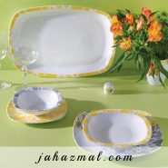 چینی زرین طرح سلنا زرد