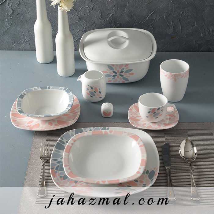 چینی زرین سلنا صورتی