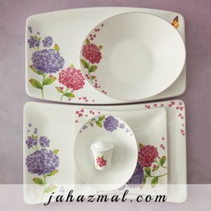 چینی زرین طرح روژ