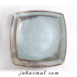 چینی پردیس طرح دنیا فیروزه ای