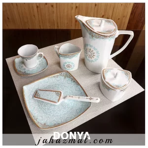 چینی پردیس دنیا فیروزه ای