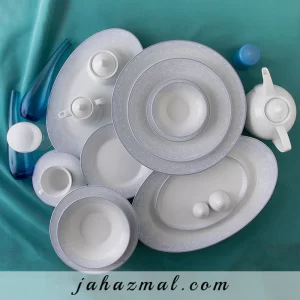 چینی زرین طرح سافایر 81 پارچه