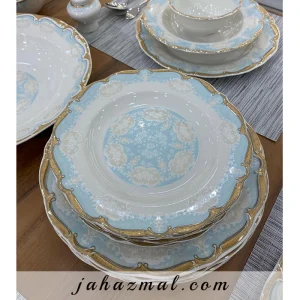 چینی پردیس مارتا فیروزه ای 30 پارچه ایزابل بن چاینا