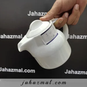 قوری دو نفره چینی تقدیس هتلی قالب رلیف