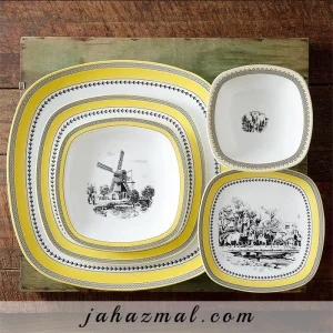 سرویس چینی زرین ویلیج کواترو 27 پارچه