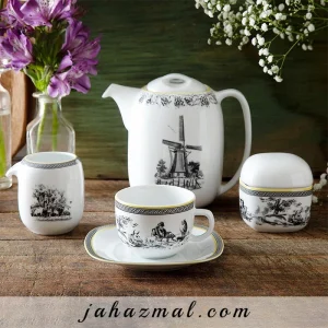 چینی زرین طرح ویلیج 73 پارچه