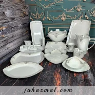 پردیس طرح ستایش نقره ای 105 پارچه