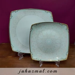 سرویس چینی پردیس طرح سیلک 105 پارچه 12 نفره کد 450